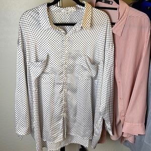 2 dressy shirts by missguided